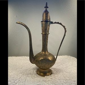 Brass Coffee & Tea Pot